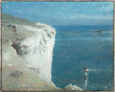 Beachy Head in the Moonlight by Albert Goodwin