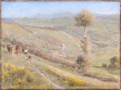 Berryharbour Valley, N. Devon by Albert Goodwin