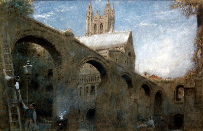 Canterbury by Albert Goodwin