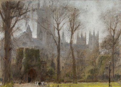 Canterbury by Albert Goodwin