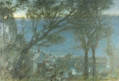 Clovelly by Albert Goodwin