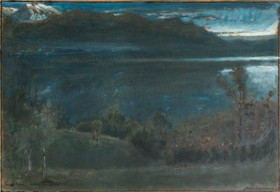 Gossau, Lake Lucerne by Albert Goodwin