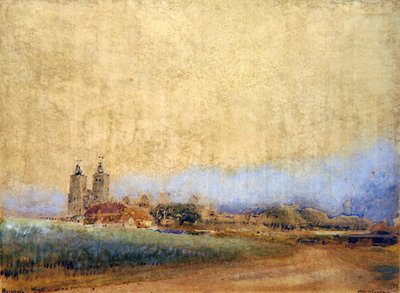 Reculver, Kent by Albert Goodwin