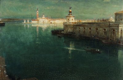St. Giorgio from the Housetops by Albert Goodwin