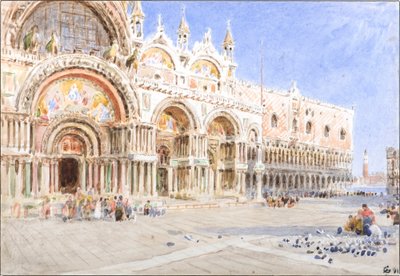 St Marks, Venice by Albert Goodwin