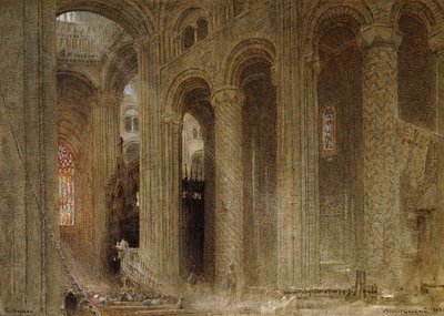 The Sermon by Albert Goodwin