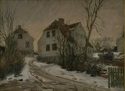 Winter Day in Lyngby by Albert Gottschalk