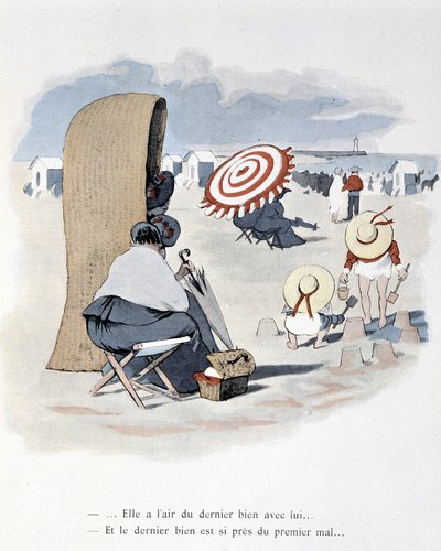 Beach Scene in 