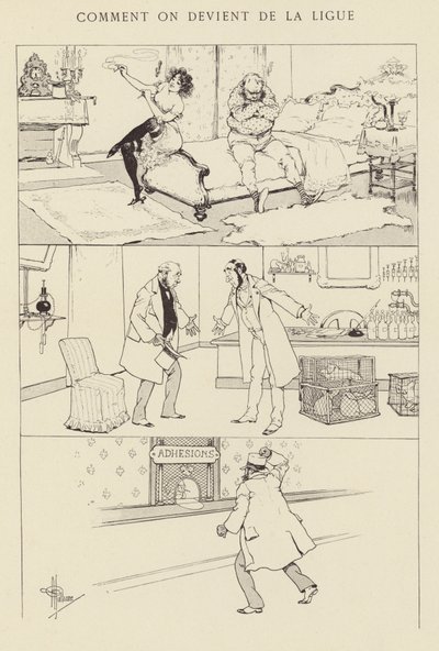 Comment on Devient de la Ligue by Albert Guillaume