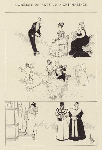 How to Miss a Rich Marriage by Albert Guillaume