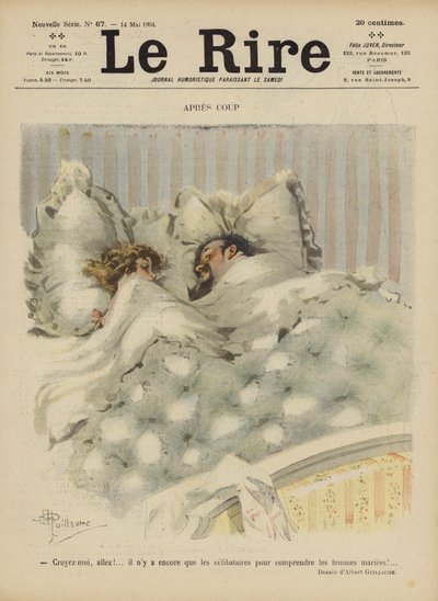Illustration for Le Rire by Albert Guillaume