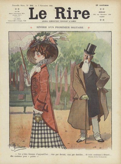 Illustration for Le Rire by Albert Guillaume
