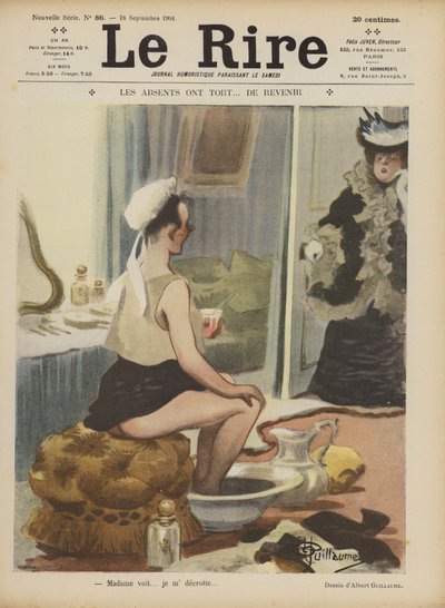Illustration for Le Rire by Albert Guillaume