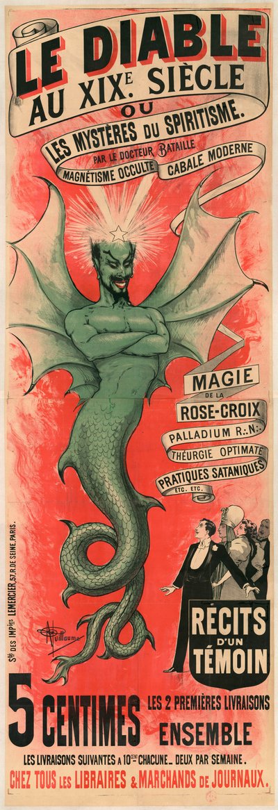 Le Diable au XIXe siècle ou les Mystères du spiritisme par le docteur Bataille by Albert Guillaume