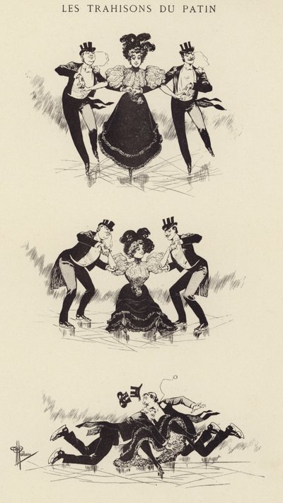 Les Trahisons du Patin by Albert Guillaume