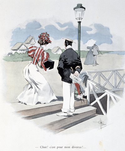 Woman photographing her husband in flagrante delicto of adultery: 