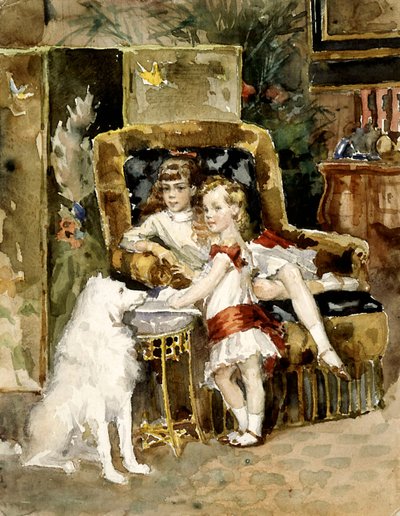 Grand Duke Michael Alexandrovich of Russia 1878-1918 and Grand Duchess...1875-1960 by Albert Gustaf Aristides Edelfelt
