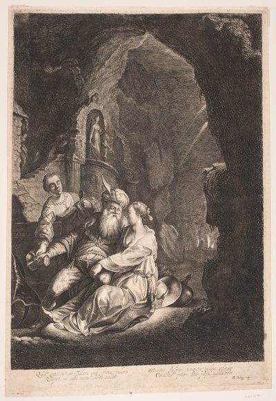 Lot and His Daughters by Albert Haelwegh