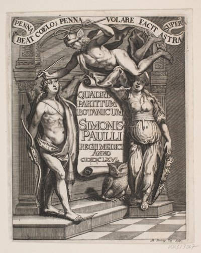 Title Page to Simon Paulli, 