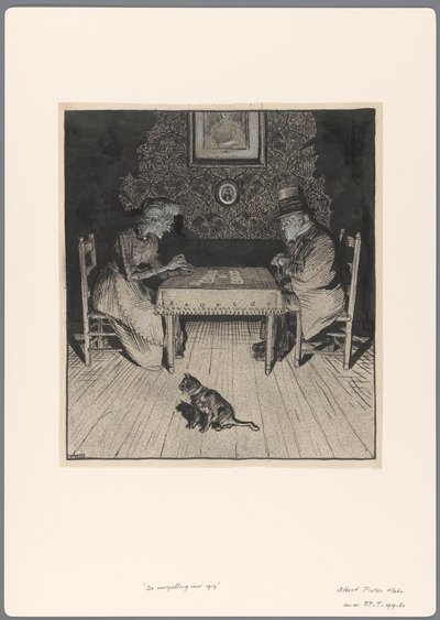 Design for a Political Cartoon: The Prediction for 1917 by Albert Hahn (I)