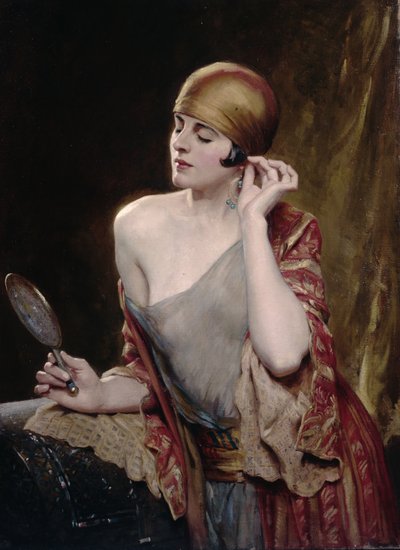 Looking in the Mirror by Albert Henry Collings