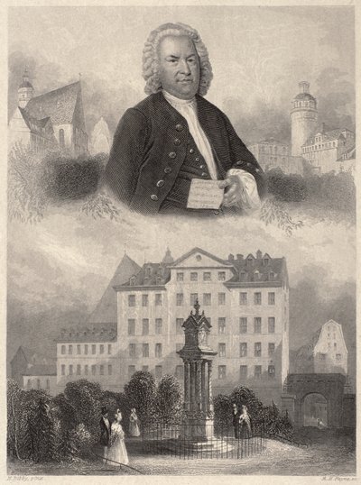 Portrait of Johann Sebastian Bach, Bach