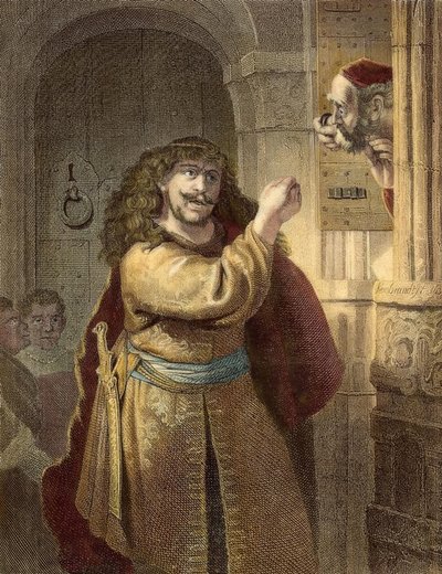 Samson Threatens His Father-in-Law by Albert Henry Payne
