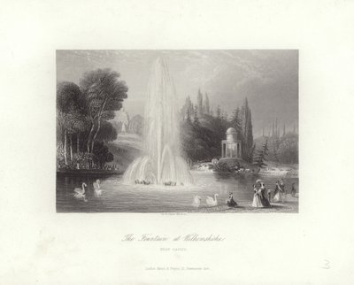 The Fountain at Wilhelmshohe by Albert Henry Payne