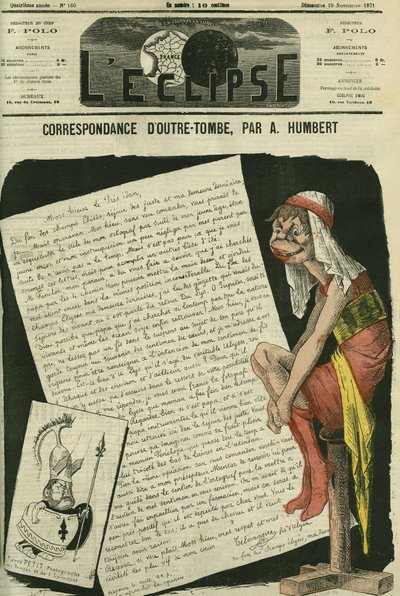 Correspondence from the Grave by Albert Humbert