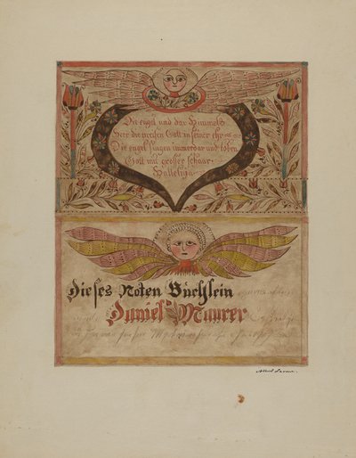 Manuscript and Miniature by Albert J. Levone