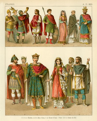Franks 800 AD by Albert Kretschmer
