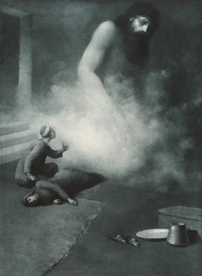 Aladdin and the Genie by Albert Letchford