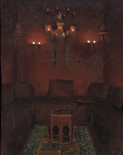 Interior of Sir Richard Burton