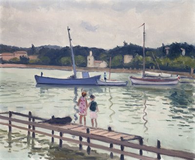 Children and Sailboats by Albert Marquet