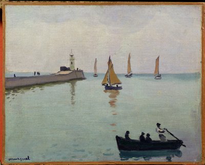 Entrance to the Port by Albert Marquet