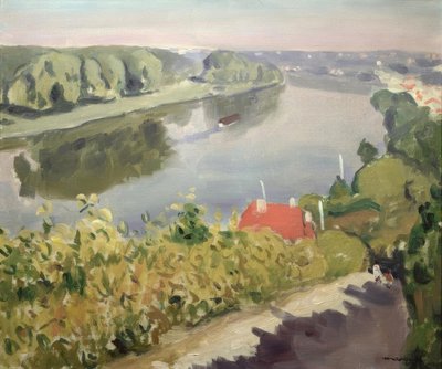 La Petite Frette or The Seine at Herblay by Albert Marquet