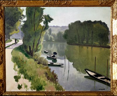 Landscape of Ile de France by Albert Marquet