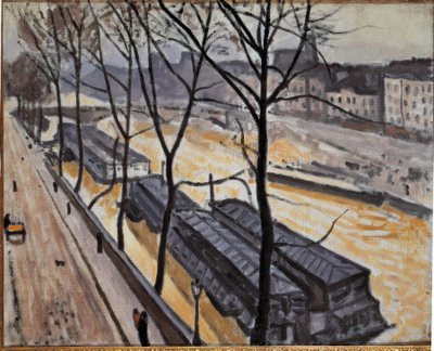 Paris in Winter (Quai de Bourbon) by Albert Marquet