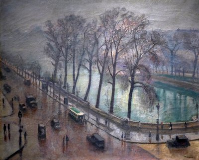 Paris, the Quai Conti in Autumn, 20th Century by Albert Marquet
