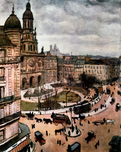 Place de la Trinity in Paris by Albert Marquet