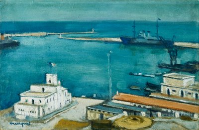 Port of Algiers by Albert Marquet