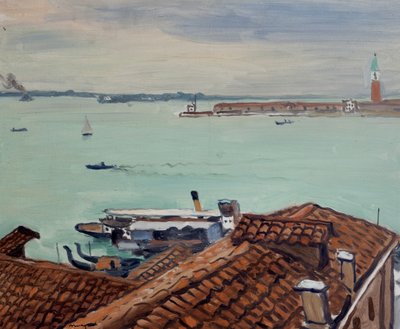 Rooftops in Venice by Albert Marquet
