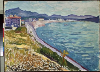 View of the Basque Coast at Saint-Jean-de-Luz by Albert Marquet
