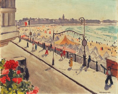 Seafront, The Sands of Olonne by Albert Marquet