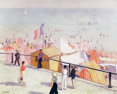 Summer, the Beach at Sables d