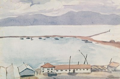 The Port of Bougie, Algeria by Albert Marquet