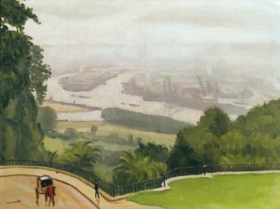 The Port of Rouen by Albert Marquet