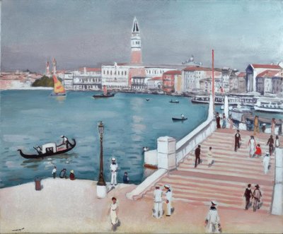 Venice, Bacino S. Marco / Painting by A. Marquet by Albert Marquet
