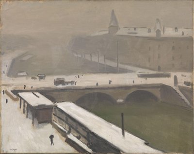 Winter by the Seine, c.1900-16 by Albert Marquet