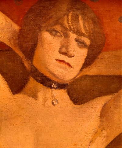Woman on a Couch (detail) by Albert Marquet
